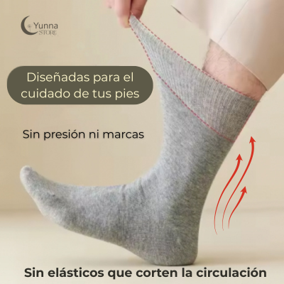 Calcetas terapéuticas antipresión para Diabéticos y pies sensibles